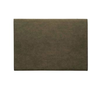 Asa Selection kaki placemat van plantaardig leer 46x33cm