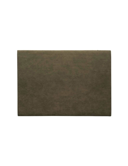 Asa Selection khaki dækkeserviet i vegetabilsk læder 46x33cm