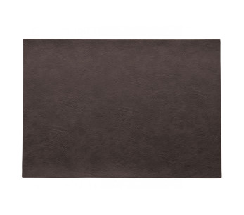 Asa Selection svart kaffedukunderlägg i vegetabiliskt läder 46x33cm