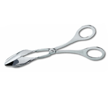 Volledig roestvrijstalen serveertang 18cm