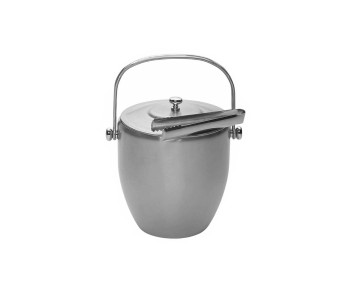 Barcraft Isotherm Ice Bucket Edelstahl mit Deckel und Klammer
