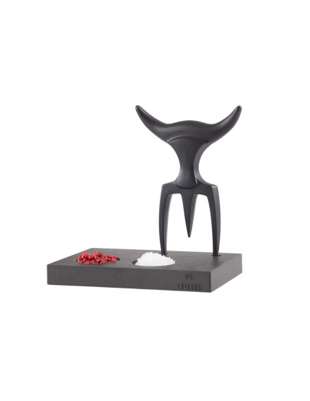 Tridens Limited Series Onyx Fleischgabel mit Paperstone-Sockel