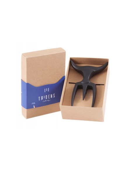 Garfo de carne Onyx de edição limitada da Tridens com base em pedra de papel
