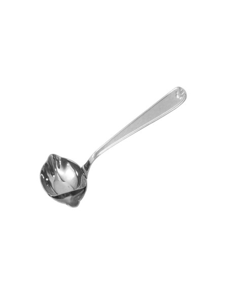 Cuchara de acero inoxidable para jugos grasos y magros