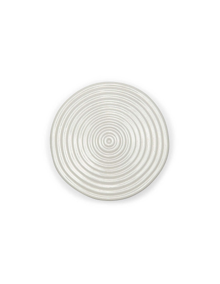 Dutch Deluxes presentation tray ø20cm in white ceramic