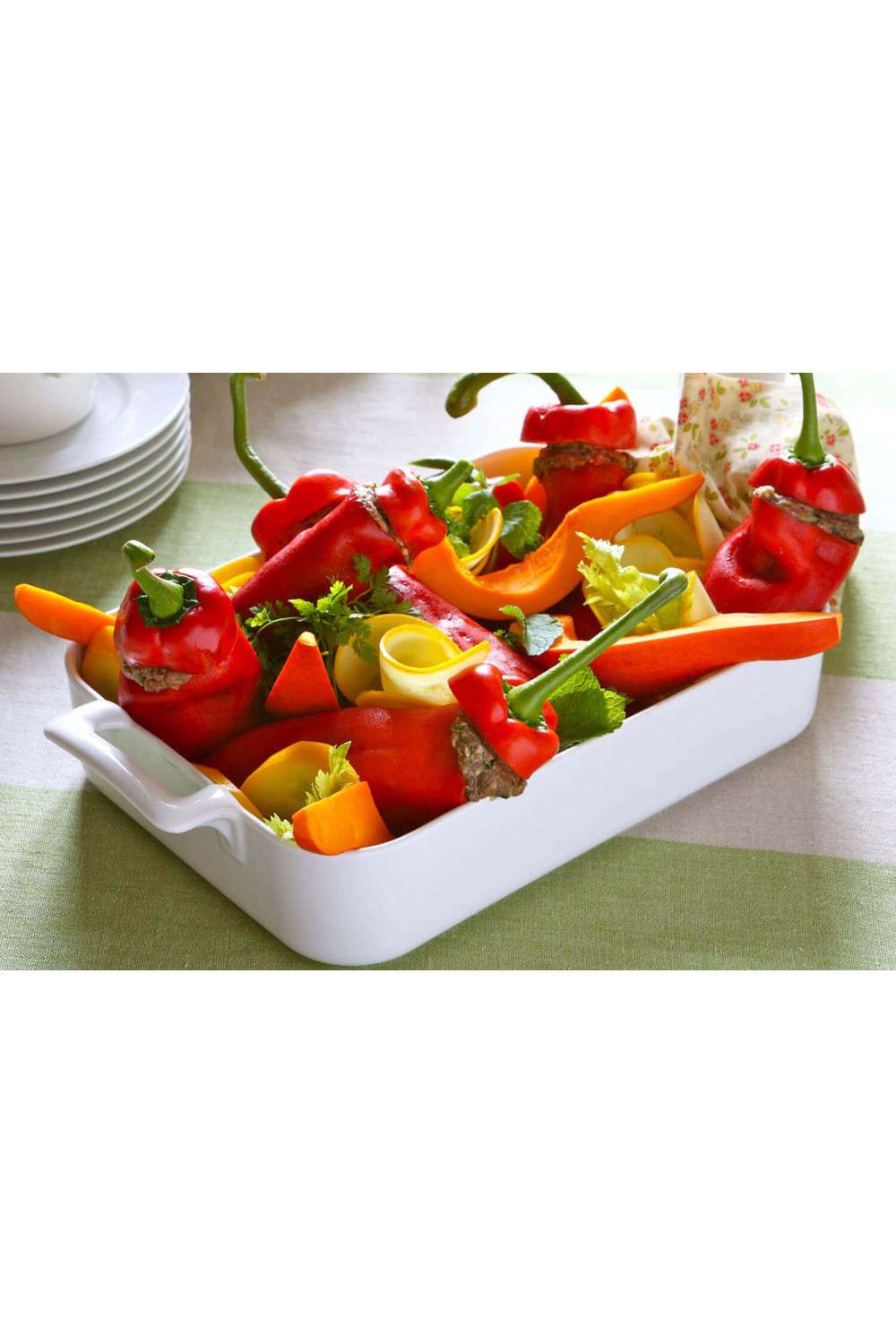 Revol Belle Cuisine wit porseleinen schaal 34x25cm