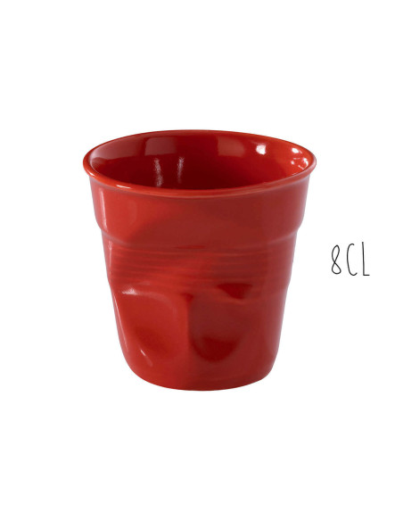 Revol Espresso Froissé 8cl porcelain chili cup