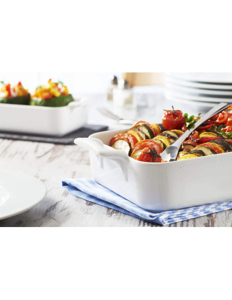 Rektangulært fat Revol Belle Cuisine 26X18,5cm Hvit