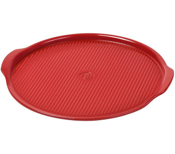 Emile Henry pietra per pizza in ceramica scanalata 36 cm