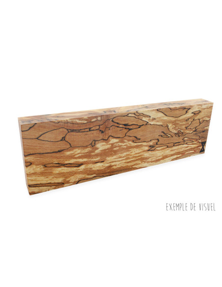 Barra magnética artesanal Essences Creations 30cm em faia e resina - 3 lugares