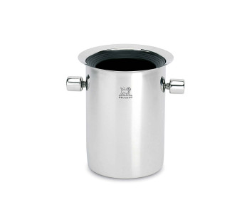 Secchiello per champagne Peugeot in acciaio inox 19 cm