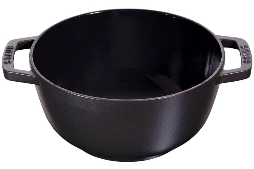 Støpejernsfonduesett STAUB 20cm 6 personer