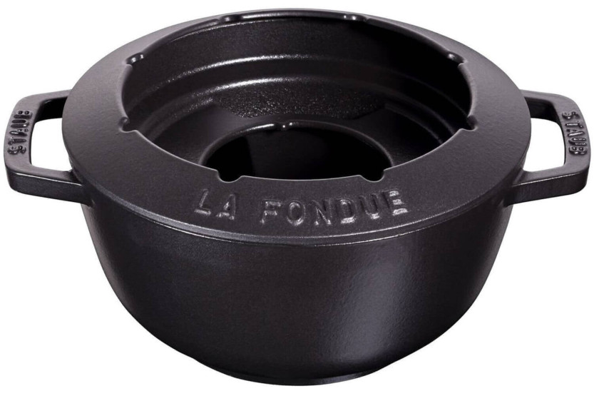 Conjunto de fondue em ferro fundido STAUB 20cm 6 pessoas