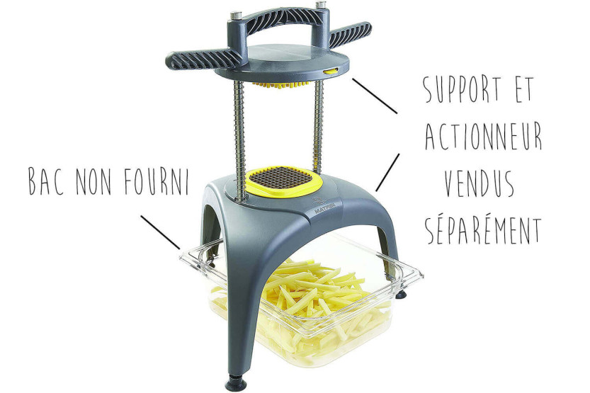 Cortador de batatas fritas Matfer Prep Chef 8mm