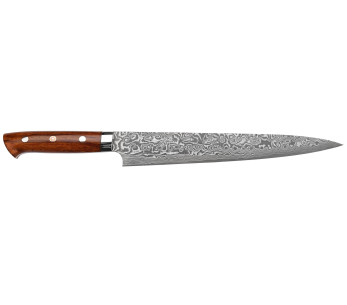 Takeshi Saji R2 Damasco Mosaico 24 cm Coltello giapponese sujihiki