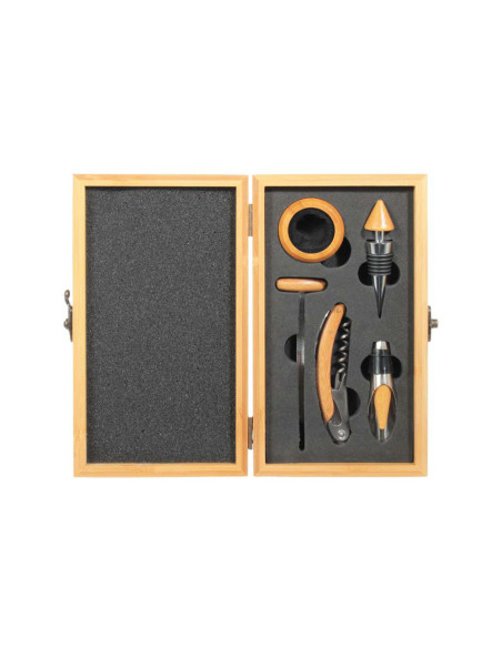 Pradel Excellence 5-piece bamboo wine waiter's set