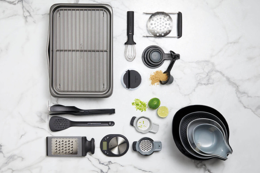 Conjunto de 7 formas e pratos para pastelaria em aço antiaderente MasterClass Smartspace