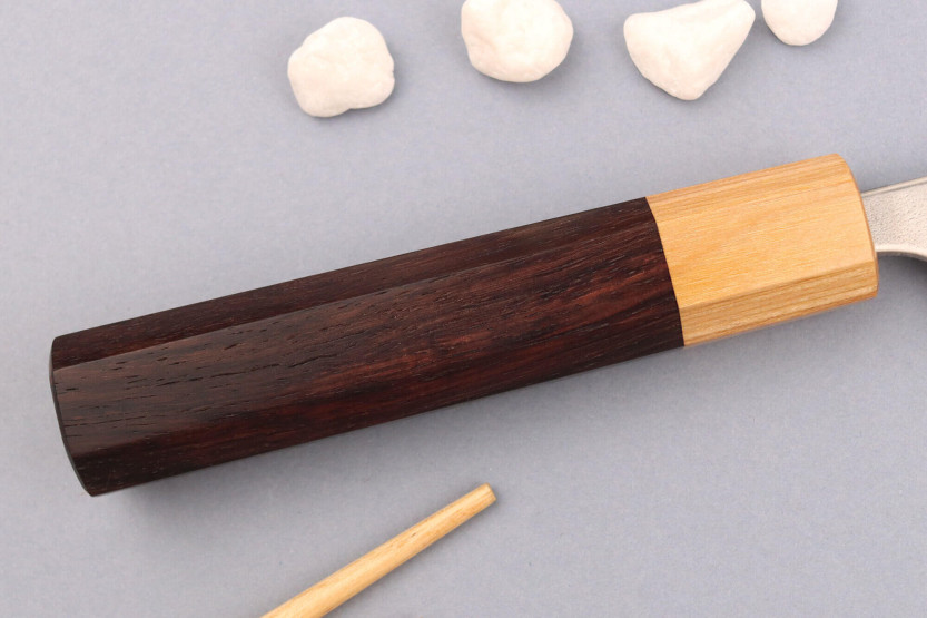 Yoshimi Kato AS Nashiji 15cm handmade japanese utility knife