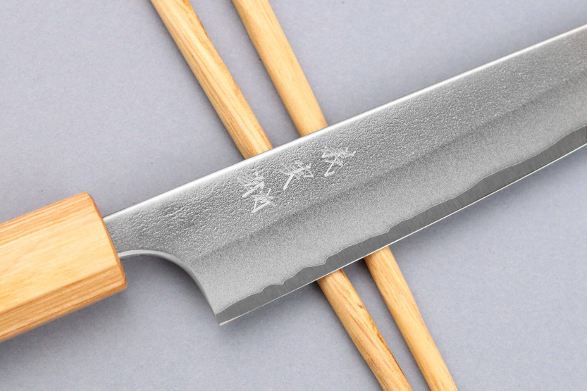 Yoshimi Kato AS Nashiji 15cm käsintehty japanilainen yleispuukko