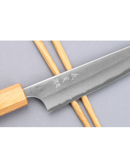 Japanisches handgefertigtes Universalmesser Yoshimi Kato AS Nashiji 15cm