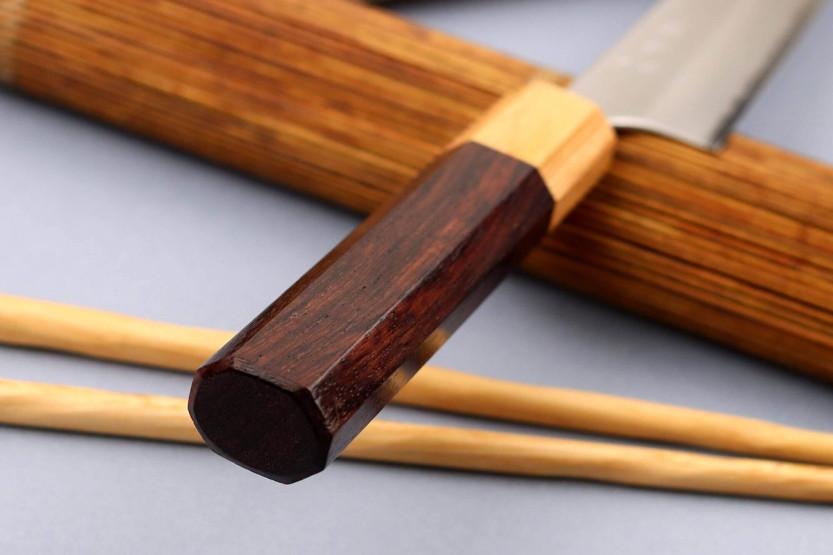 Yoshimi Kato AS Nashiji 15cm handmade japanese utility knife