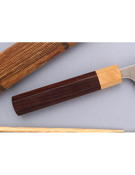 Yoshimi Kato AS Nashiji 27cm handgemaakt Japans sujihiki mes