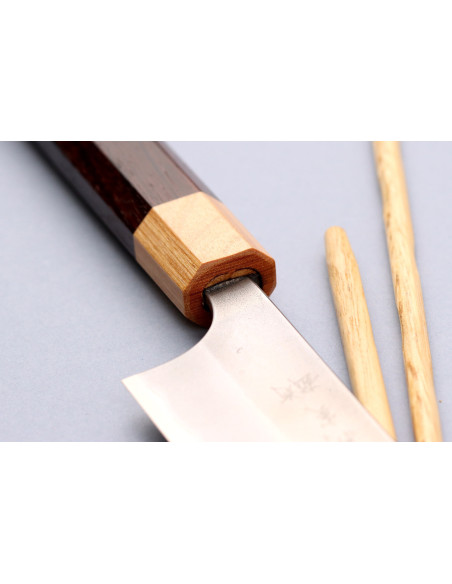 Yoshimi Kato AS Nashiji 27cm handgemaakt Japans sujihiki mes