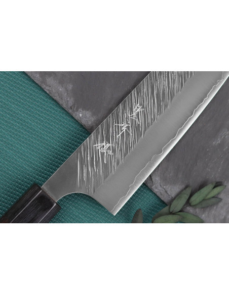 Yu Kurosaki Fujin 16,5 cm SG2 coltello Bunka tradizionale giapponese