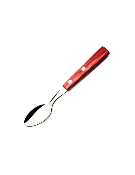 Juego de 12 cucharas rojas Tramontina para té, café y postre