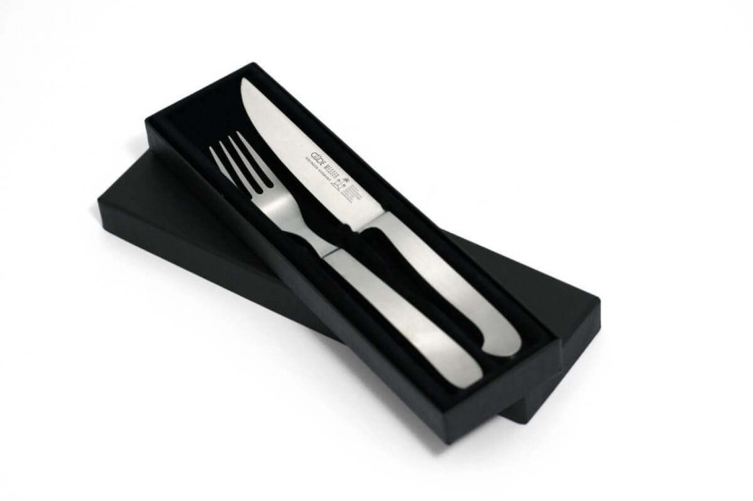 Kappa GÜDE steakset, mes en vork