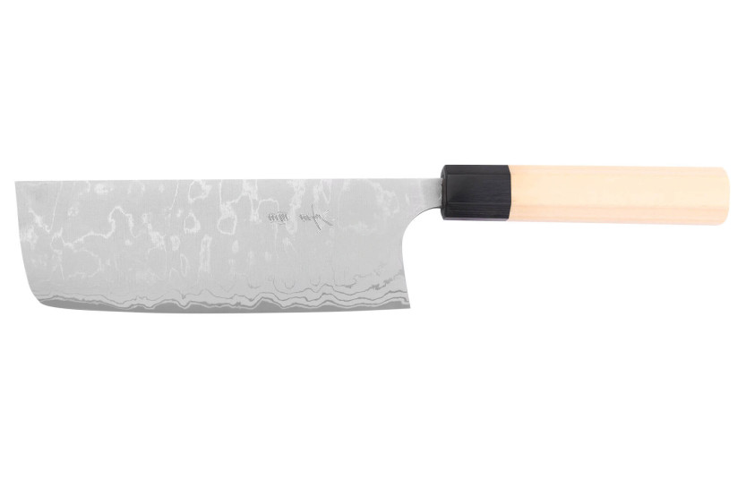 Masakage Shimo 16,5cm Shirogami Japans handgemaakt nakiri mes