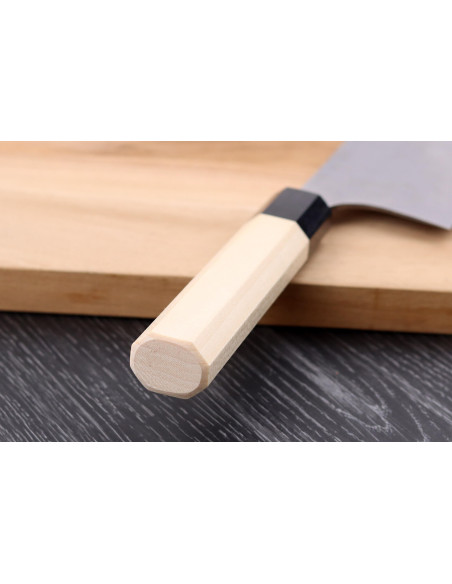 Masakage Shimo 16,5cm Shirogami Japans handgemaakt nakiri mes