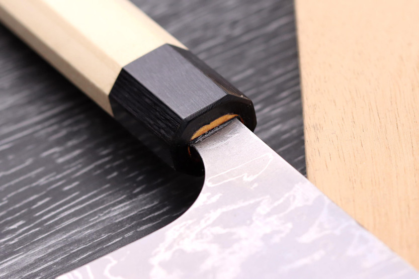 Japanisches handgefertigtes Nakiri-Messer Masakage Shimo 16,5cm Shirogami