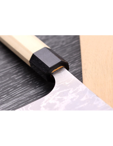 Masakage Shimo 16,5cm Shirogami Japans handgemaakt nakiri mes