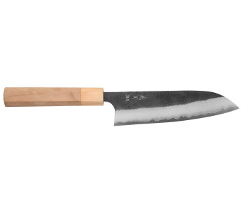 Japanisches handgefertigtes Santokumesser Yoshimi Kato AS Brut 16,5cm