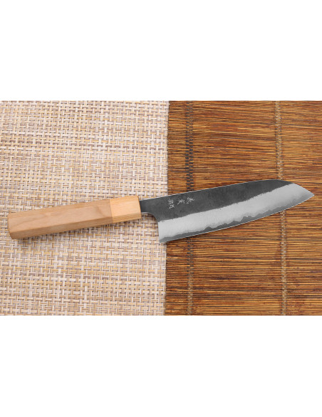 Yoshimi Kato AS Brut 16,5cm handmade Japanese santoku knife