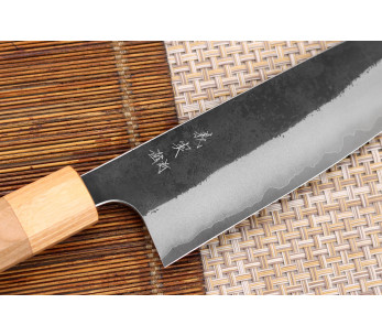 Japanisches handgefertigtes Santokumesser Yoshimi Kato AS Brut 16,5cm 2