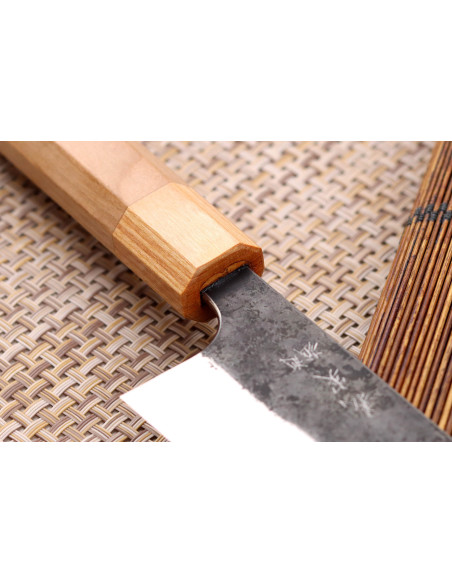 Yoshimi Kato AS Brut 16,5cm cuchillo santoku japonés hecho a mano
