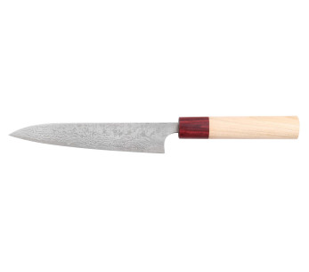 Masakage Kiri 15cm Damaskus 49-bladig handgjord japansk hobbykniv