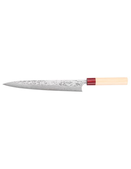 Masagake Kiri 27 cm 49-lags damaskus håndlavet japansk sujihiki-kniv