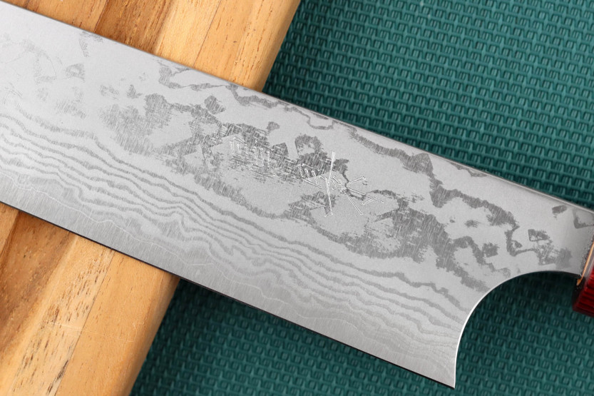 Masagake Kiri 27 cm, 49 lag damaskus håndlaget japansk sujihiki-kniv