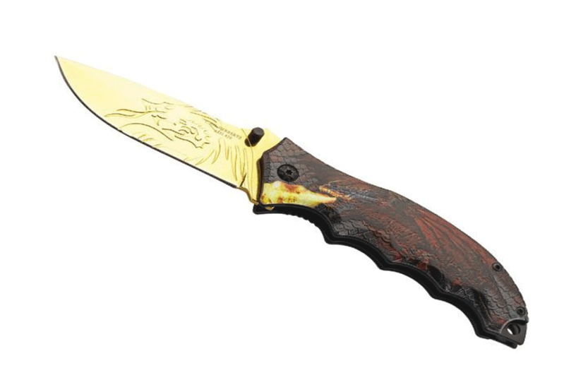 Herbertz 585112 fällkniv 420 stålblad 12cm ABS handtag