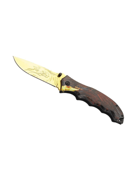 Faca dobrável Herbertz 585112 Lâmina em aço 420 Cabo em ABS 12cm