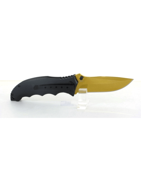 Faca dobrável Herbertz 585112 Lâmina em aço 420 Cabo em ABS de 12 cm