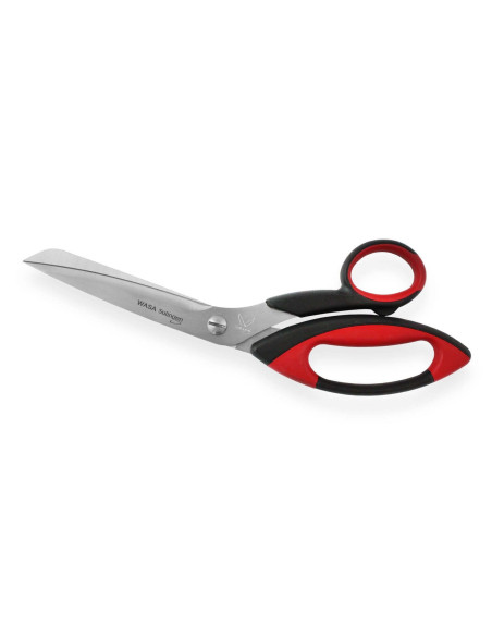 Wasa Solingen tesoura para peixe 25,4cm aço inoxidável cabo preto e vermelho