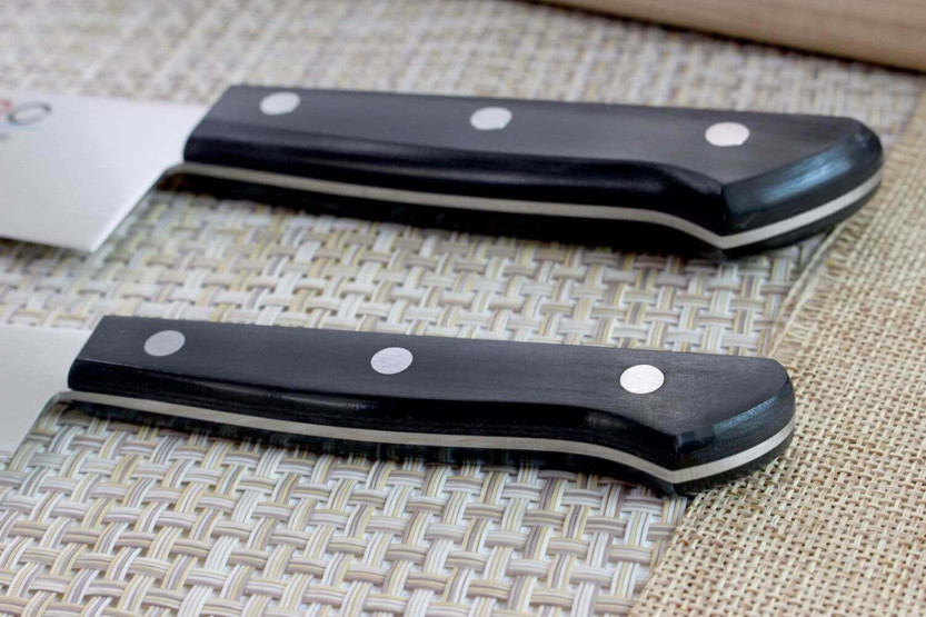Juego de 2 cuchillos japoneses MAC Chef: Universal + Chef