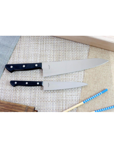 Juego de 2 cuchillos japoneses MAC Chef: Universal + Chef