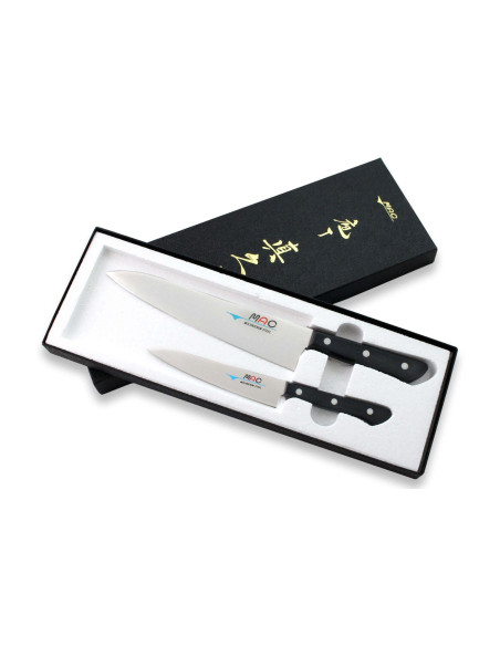 Sett med 2 japanske MAC Chef-kniver: Universal + Chef