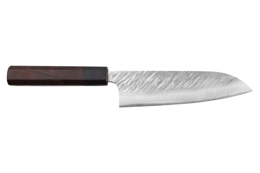 Yu Kurosaki Fujin 16,5 cm SG2 coltello santoku giapponese fatto a mano