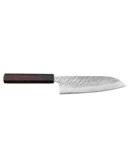 Japanisches handgefertigtes Santokumesser Yu Kurosaki Fujin 16,5cm SG2